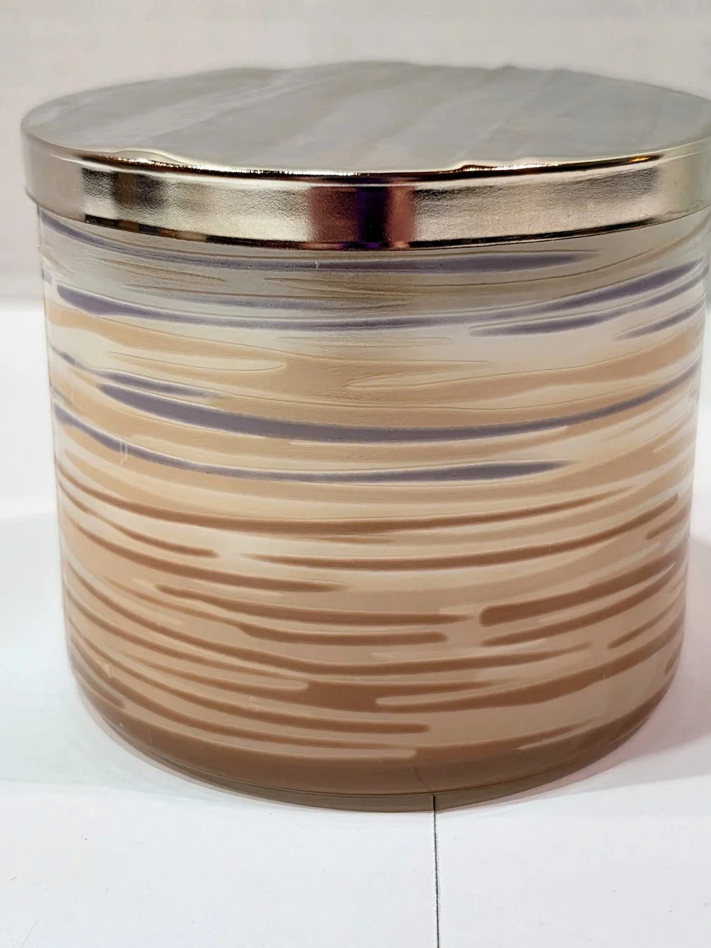 Bath & Body Works BRONZED SUNSET Large 3-Wick Candle 14.5 oz - Picture 2 of 6